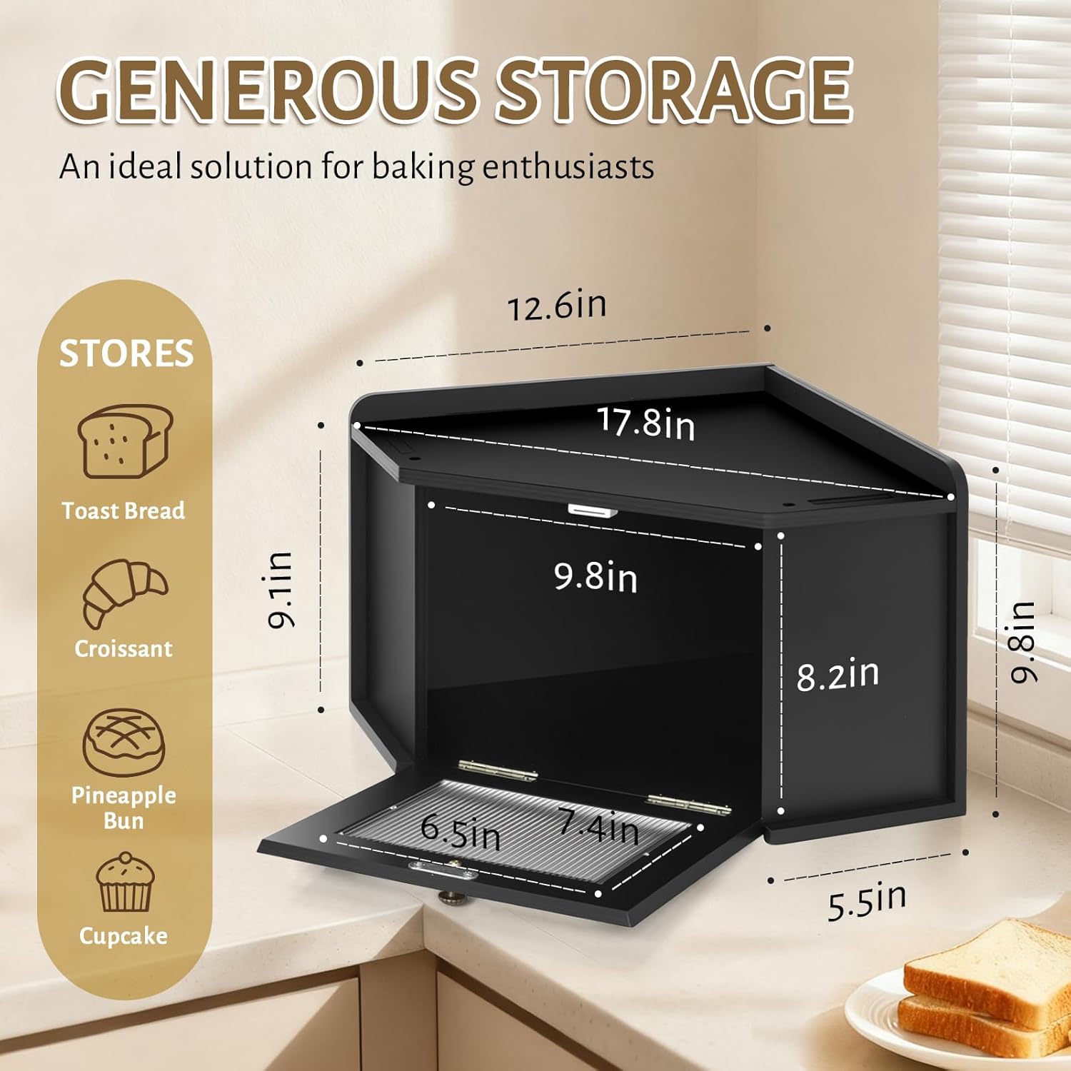 カントリー ホーロー ブレッド缶 BREAD ケース 協和工業 グリーン